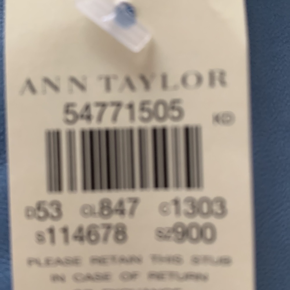 NWT Ann Taylor 100% Genuine Leather lined  Jacket - Picture 9 of 10